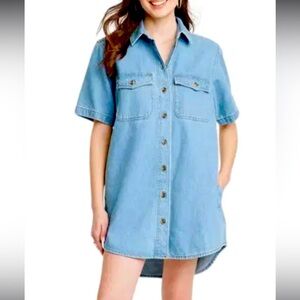 Universal threads denim dress